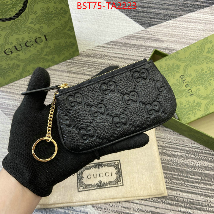 Gucci Bags(TOP)-Wallet- we provide top cheap aaaaa ID: TA2223 $: 75USD,