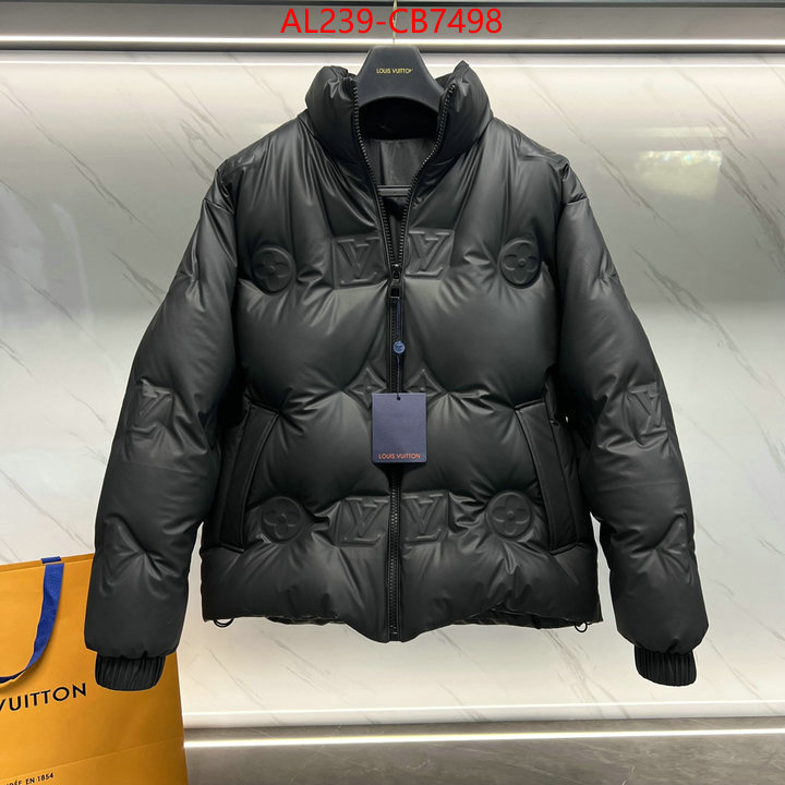 Down jacket Women-LV the quality replica ID: CB7498 $: 239USD