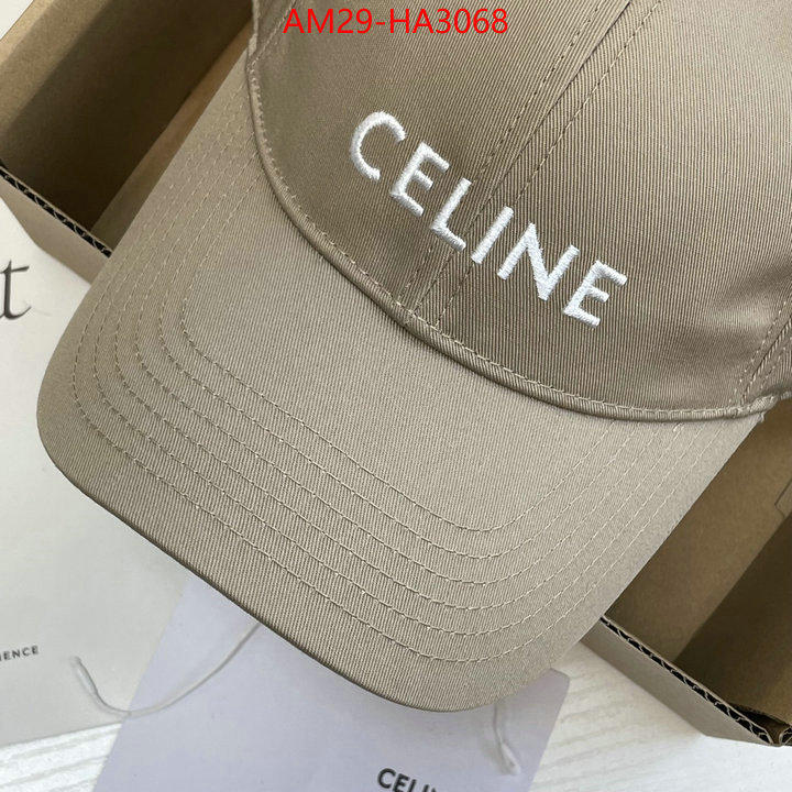 Cap(Hat)-Celine what is a 1:1 replica ID: HA3068 $: 29USD