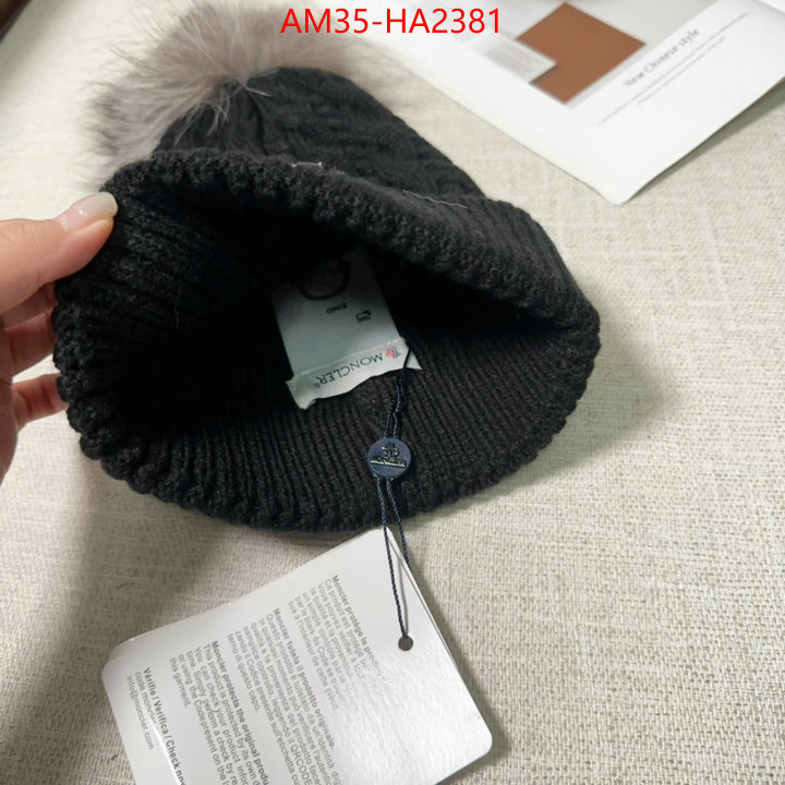 Cap(Hat)-Moncler luxury 7 star replica ID: HA2381 $: 35USD