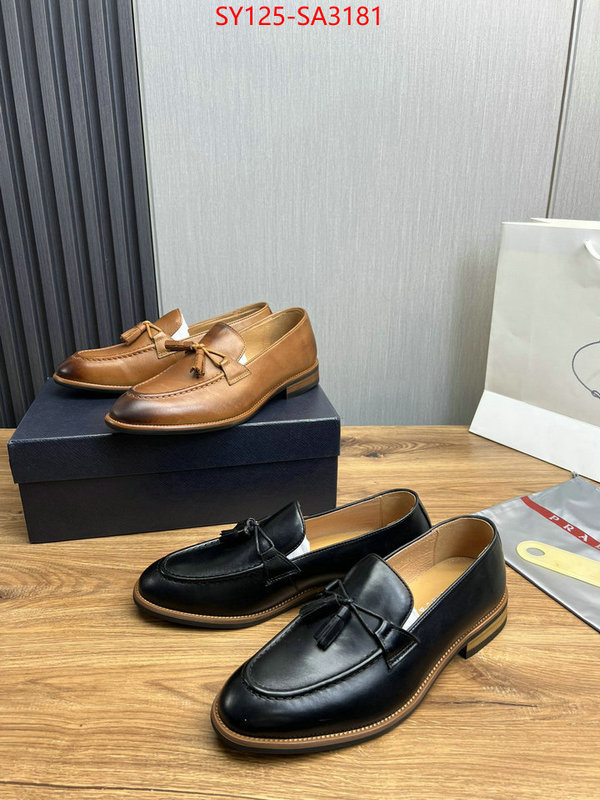 Men shoes-Prada buy aaaaa cheap ID: SA3181 $: 125USD