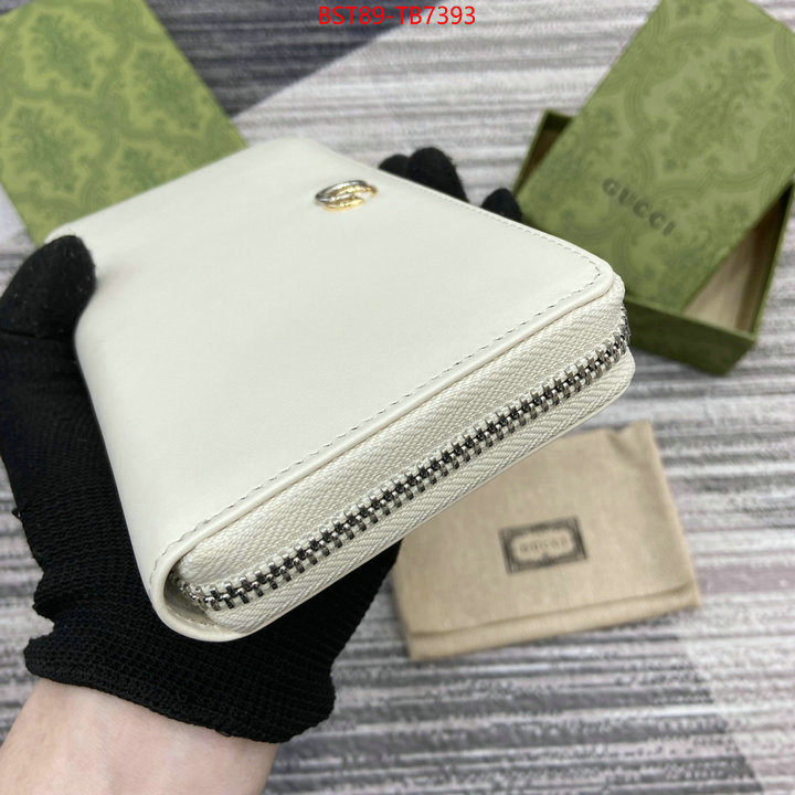 Gucci Bags(TOP)-Wallet- highest quality replica ID: TB7393 $: 89USD,