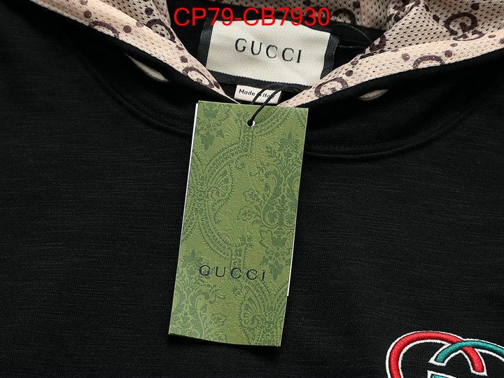 Clothing-Gucci best knockoff ID: CB7930 $: 79USD