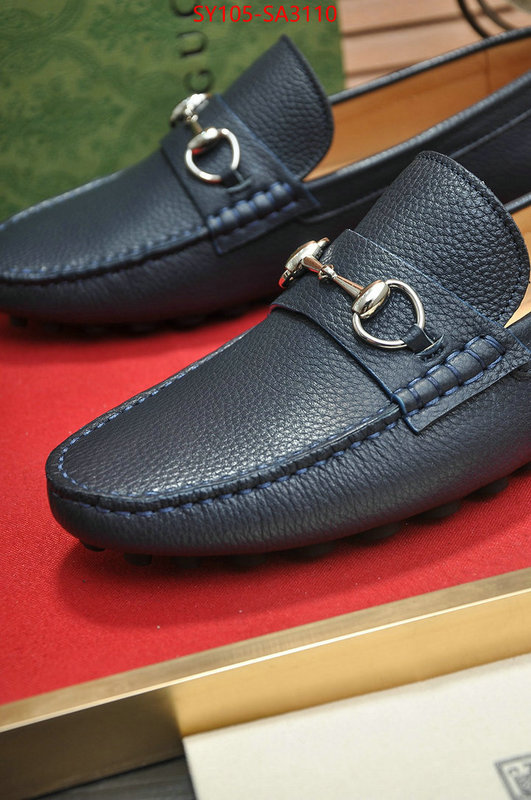 Men Shoes-Gucci top quality fake ID: SA3110 $: 105USD