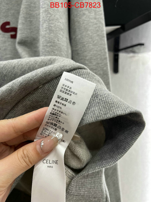 Clothing-Celine mirror copy luxury ID: CB7823 $: 105USD