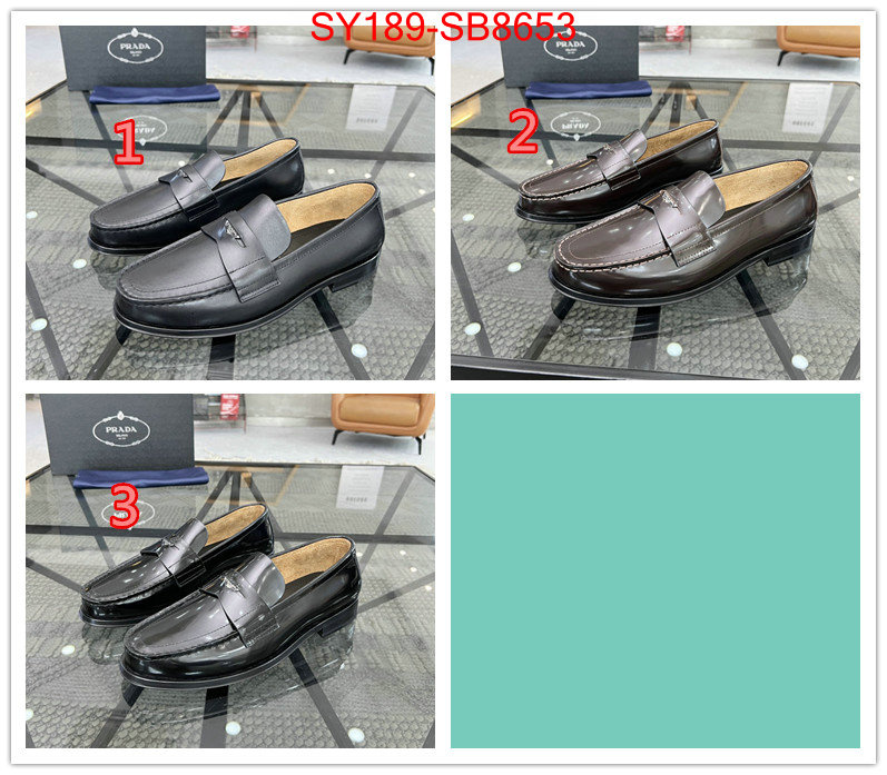 Men shoes-Prada best replica 1:1 ID: SB8653 $: 189USD