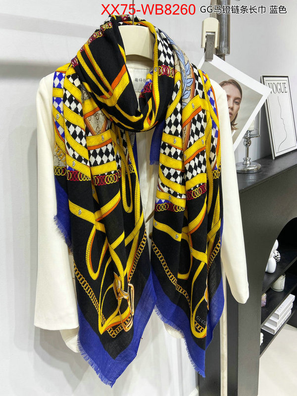 Scarf-Gucci quality replica ID: MB8260 $: 75USD