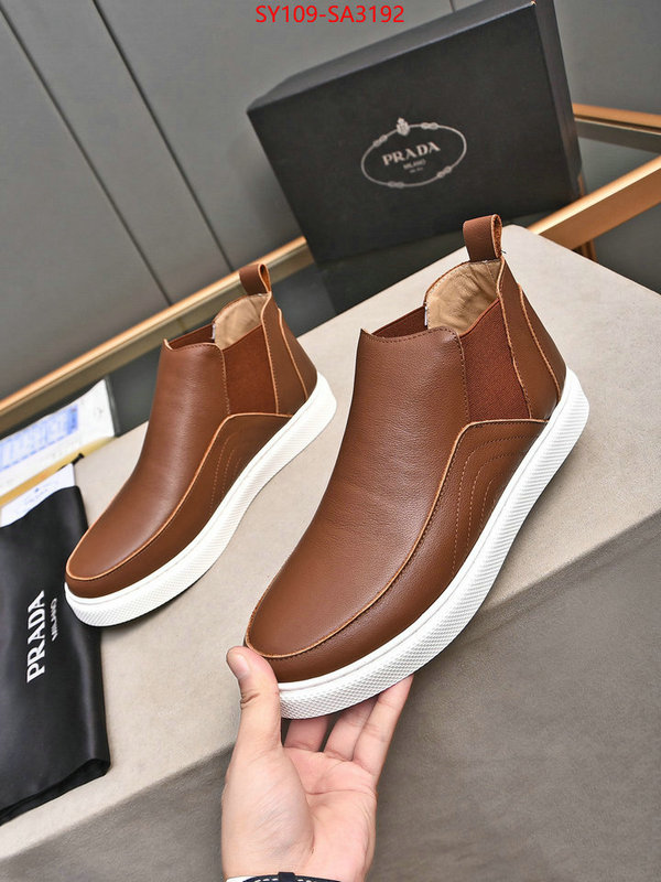 Men shoes-Prada 2024 replica wholesale cheap sales online ID: SA3192 $: 109USD