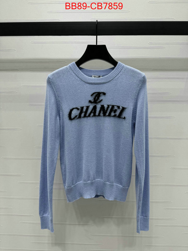 Clothing-Chanel buy 1:1 ID: CB7859 $: 89USD