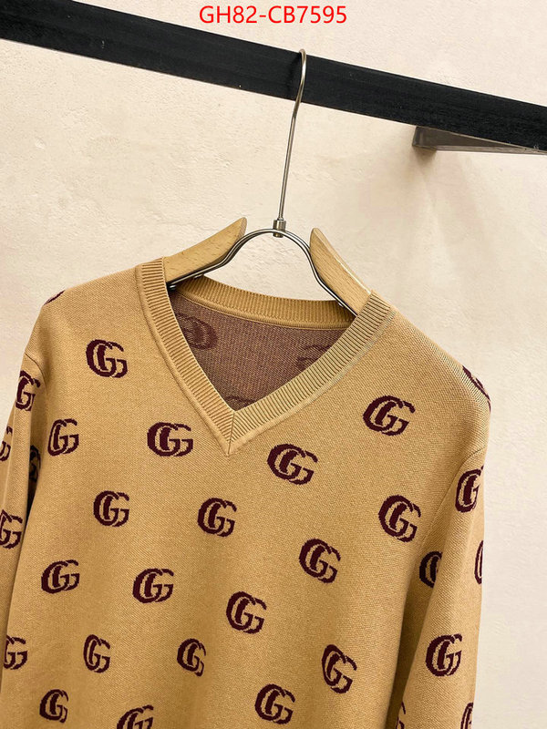 Clothing-Gucci best like ID: CB7595 $: 82USD