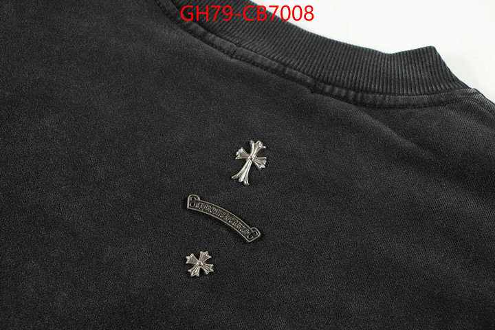 Clothing-Chrome Hearts fashion replica ID: CB7008 $: 79USD