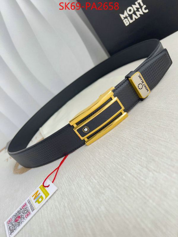 Belts-Montblanc high quality designer replica ID: PA2658 $: 69USD