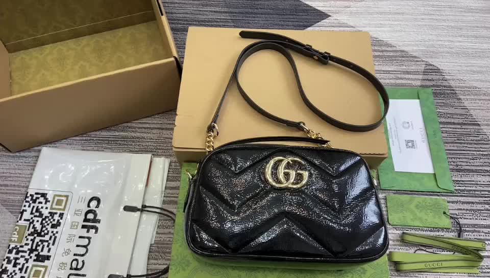 Gucci Bags(TOP)-Marmont what's the best place to buy replica ID: BB7388 $: 165USD,