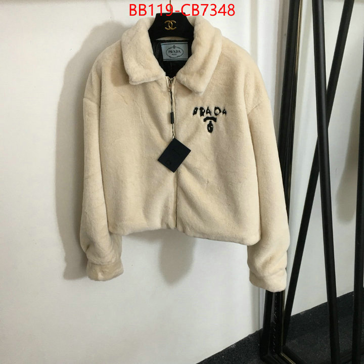 Clothing-Prada find replica ID: CB7348 $: 119USD