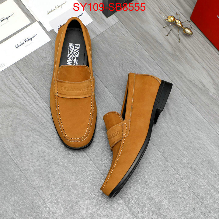 Men shoes-Ferragamo 1:1 replica wholesale ID: SB8555 $: 109USD