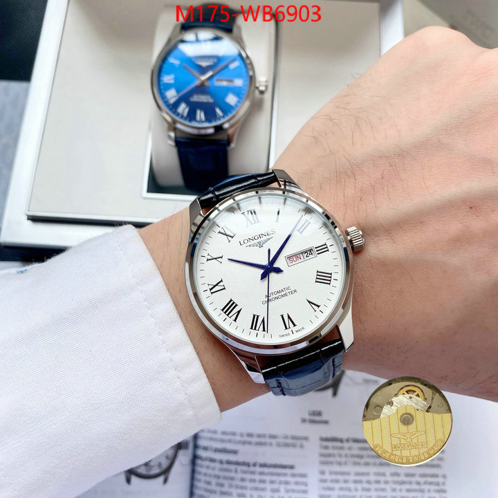 Watch(4A)-Longines replica 2024 perfect luxury ID: WB6903 $: 175USD