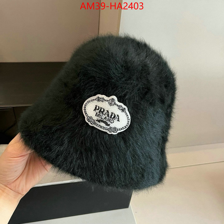 Cap (Hat)-Prada fake aaaaa ID: HA2403 $: 39USD