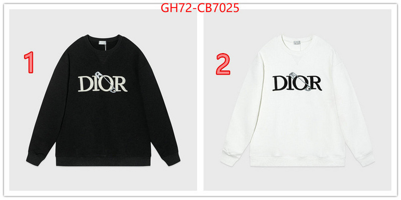 Clothing-Dior styles & where to buy ID: CB7025 $: 72USD