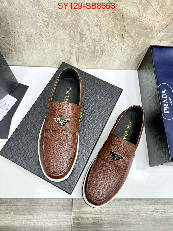 Men shoes-Prada what is a counter quality ID: SB8663 $: 129USD