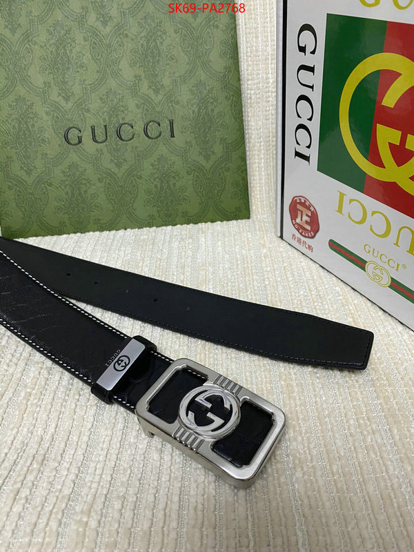 Belts-Gucci aaaaa+ replica designer ID: PA2768 $: 69USD