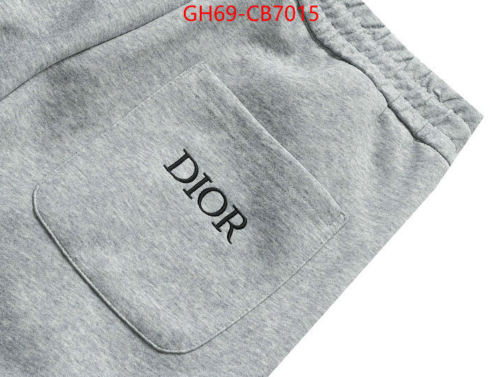 Clothing-Dior quality replica ID: CB7015 $: 69USD