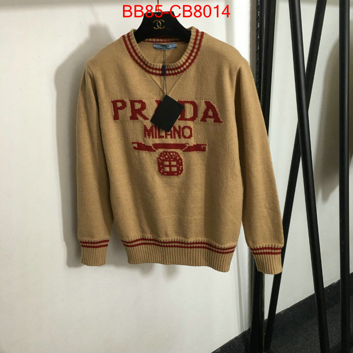 Clothing-Prada counter quality ID: CB8014 $: 85USD