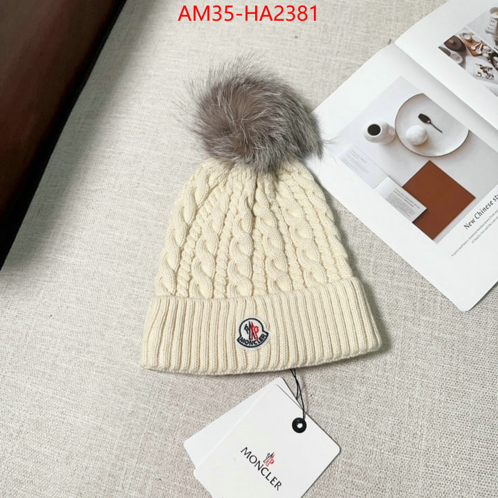 Cap(Hat)-Moncler luxury 7 star replica ID: HA2381 $: 35USD