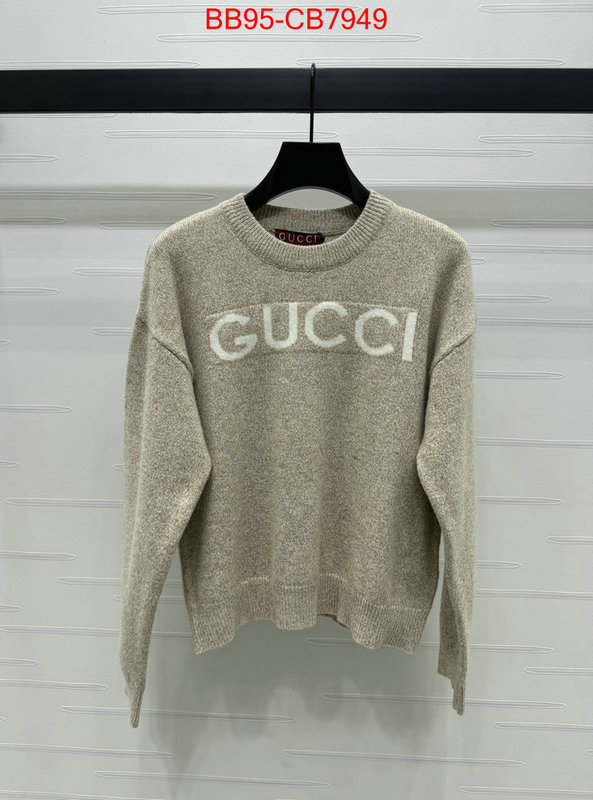 Clothing-Gucci top quality replica ID: CB7949 $: 95USD