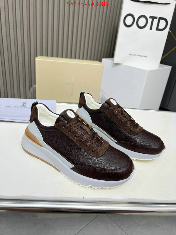 Men Shoes-Brunello Cucinelli new designer replica ID: SA3086 $: 145USD