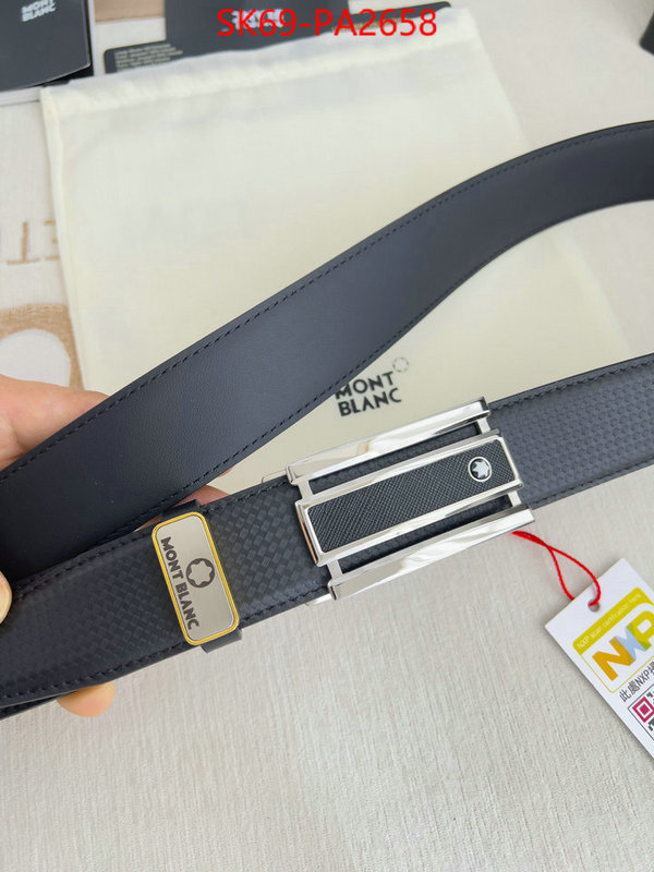 Belts-Montblanc high quality designer replica ID: PA2658 $: 69USD