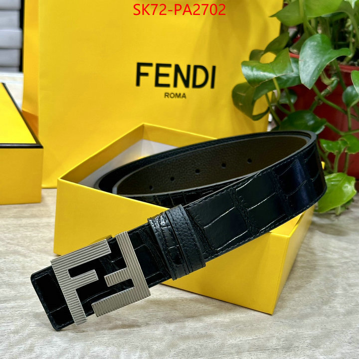 Belts-Fendi is it illegal to buy dupe ID:PA2702 $: 72USD