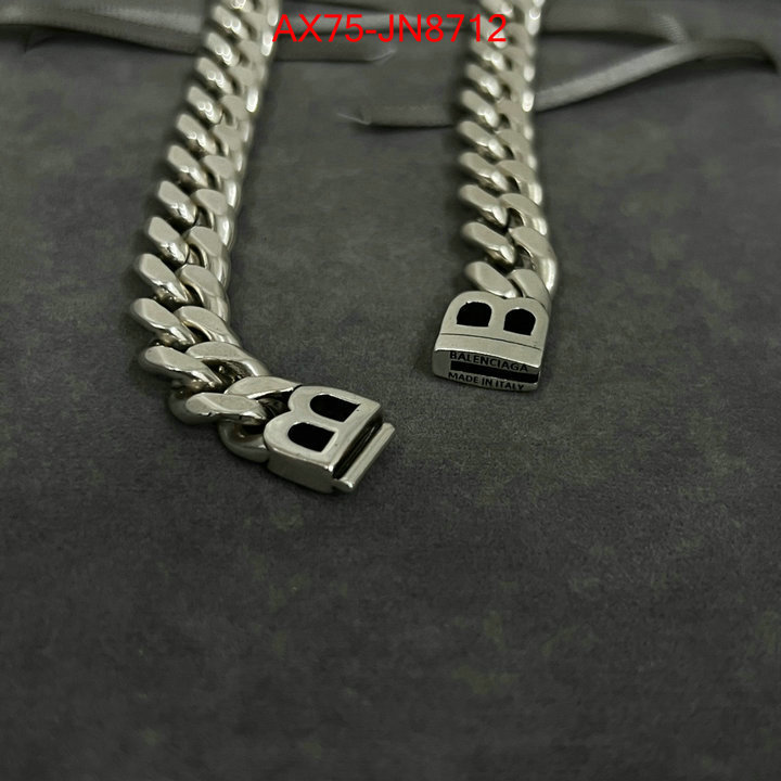 Jewelry-Balenciaga fake aaaaa ID: JN8712 $: 75USD