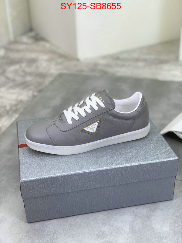 Men shoes-Prada sell high quality ID: SB8655 $: 125USD