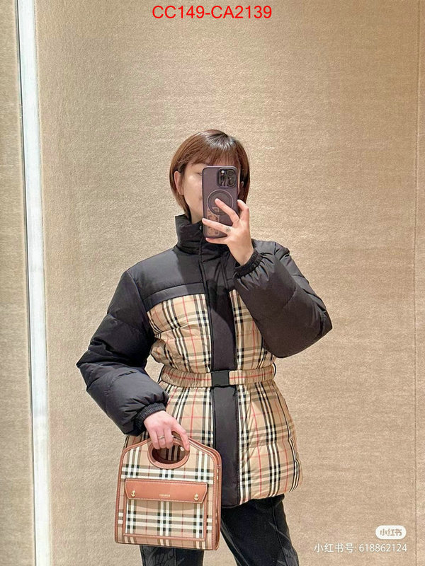 Clothing-Burberry high quality online ID: CA2139 $: 149USD