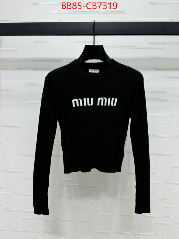 Clothing-MIU MIU where should i buy to receive ID: CB7319 $: 85USD