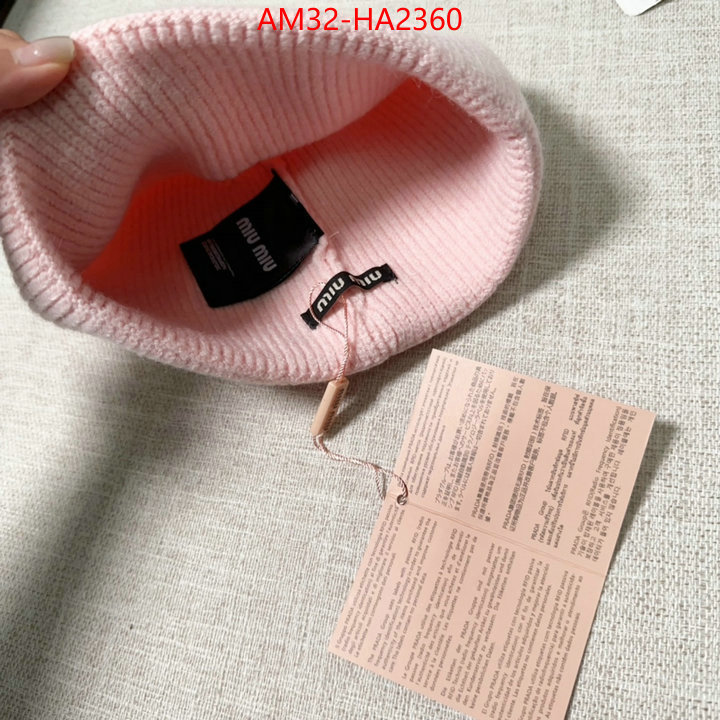 Cap(Hat)-Miu Miu replica 2024 perfect luxury ID: HA2360 $: 32USD