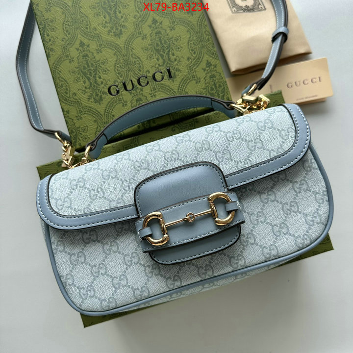 Gucci Bags(4A)-Horsebit- 2024 perfect replica designer ID: BA3234 $: 79USD,