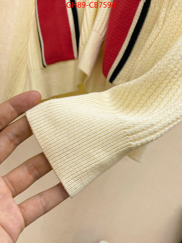 Clothing-Gucci best quality replica ID: CB7594 $: 89USD