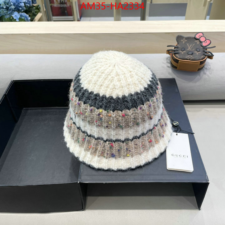 Cap(Hat)-Gucci exclusive cheap ID: HA2334 $: 35USD