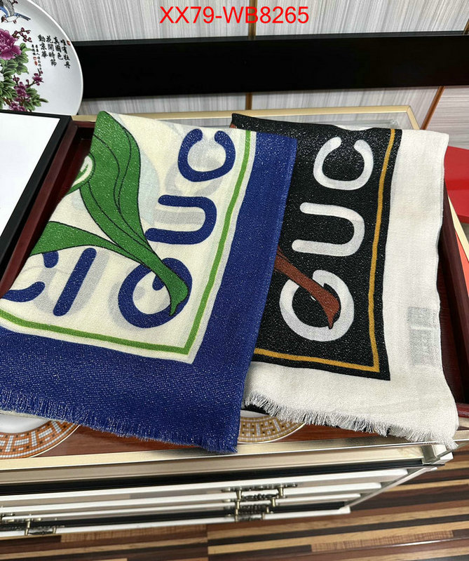 Scarf-Gucci 2024 perfect replica designer ID: MB8265 $: 79USD