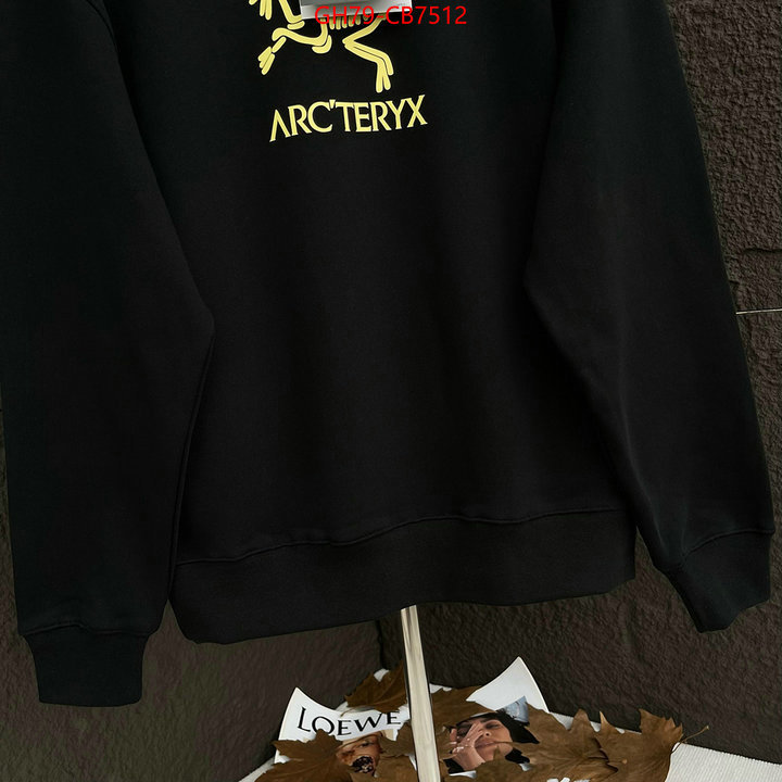 Clothing-ARCTERYX aaaaa replica ID: CB7512 $: 79USD