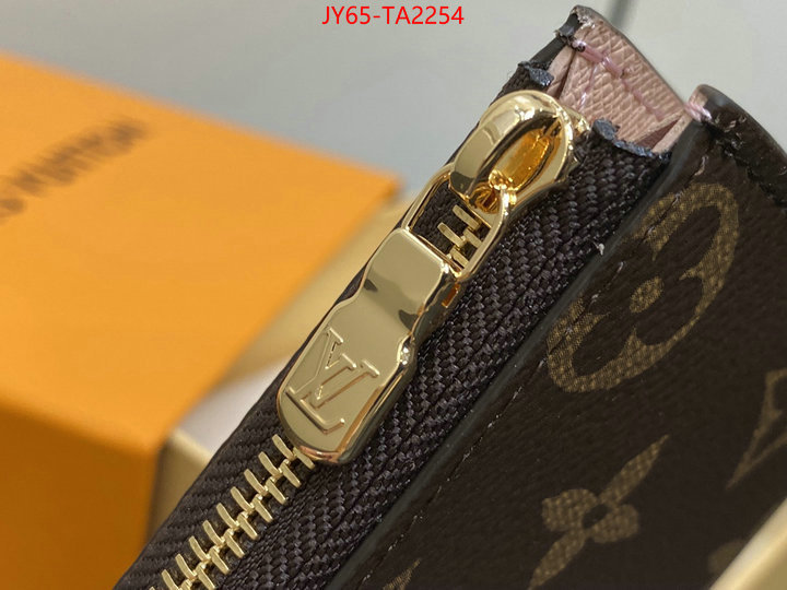 LV Bags(4A)-Wallet new designer replica ID: TA2254 $: 65USD,