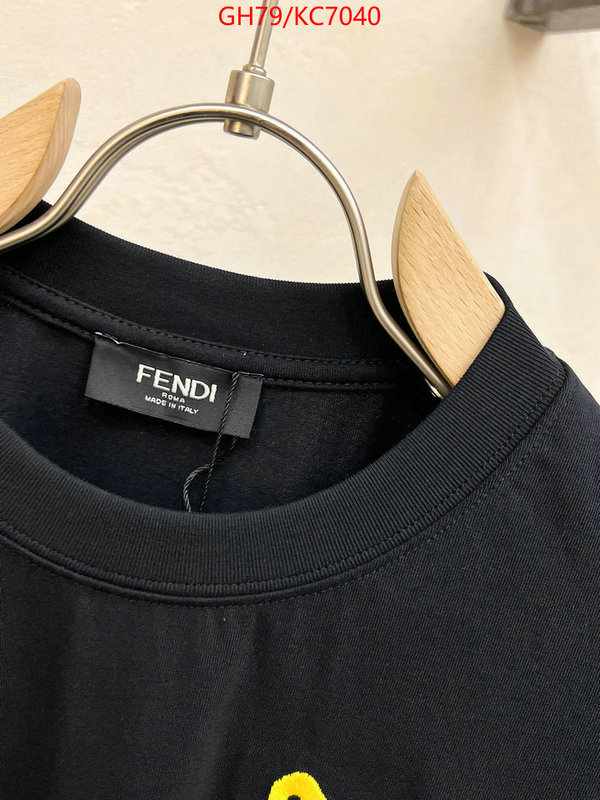 Clothing-Fendi quality replica ID: KC7040 $: 79USD