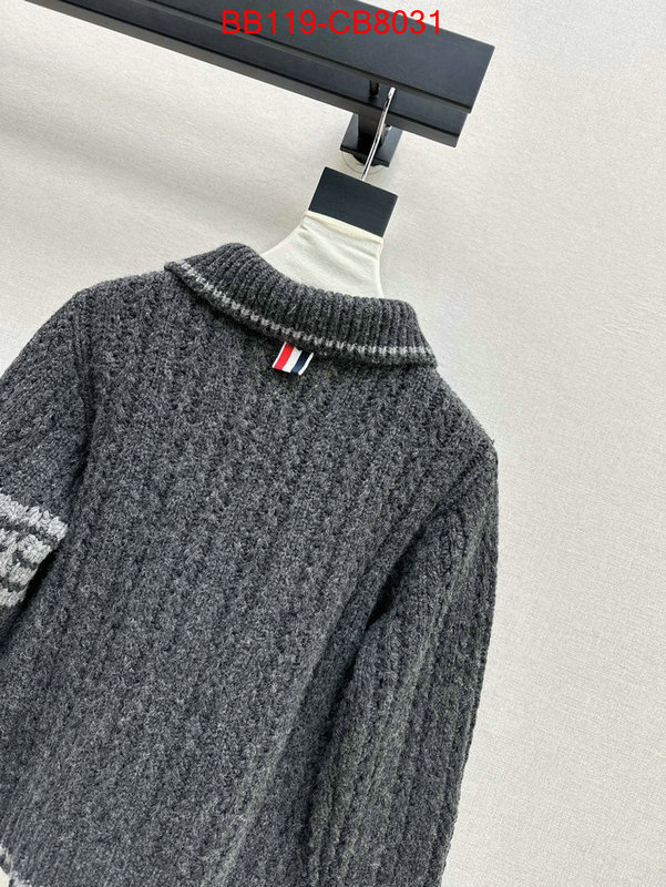 Clothing-Thom Browne what's the best place to buy replica ID: CB8031 $: 119USD