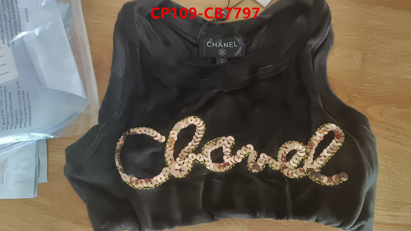 Clothing-Chanel 2024 aaaaa replica 1st copy ID: CB7797 $: 109USD