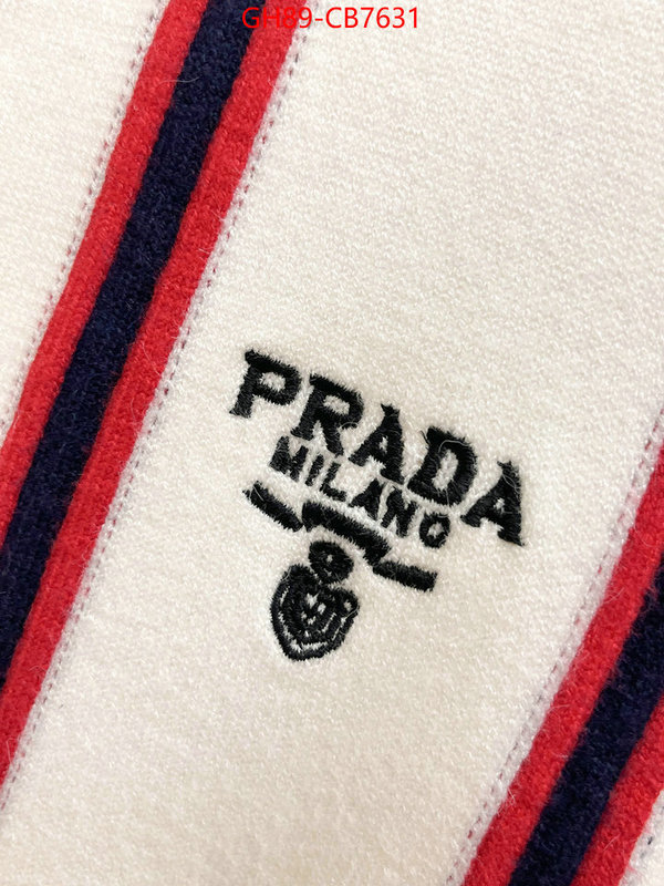 Clothing-Prada cheap high quality replica ID: CB7631 $: 89USD