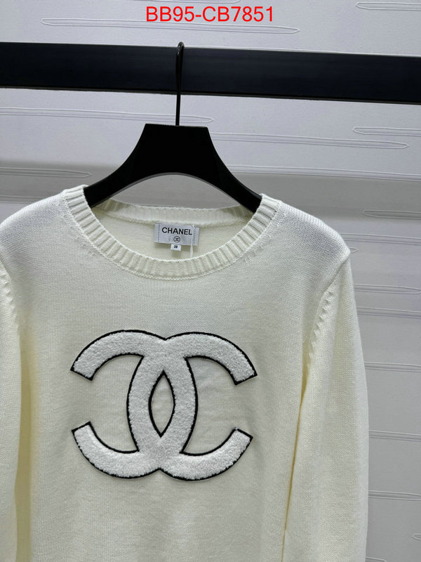 Clothing-Chanel is it ok to buy replica ID: CB7851 $: 95USD