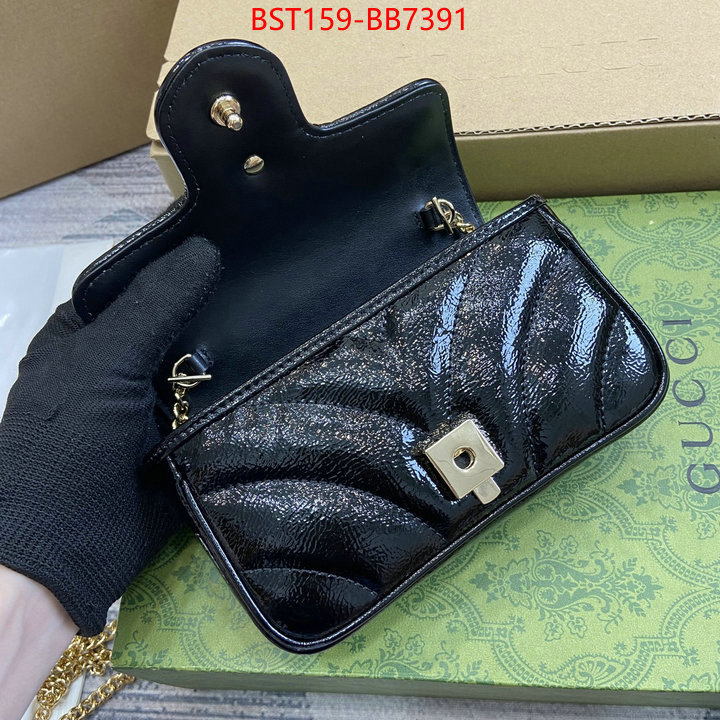 Gucci Bags(TOP)-Marmont 7 star replica ID: BB7391 $: 159USD,