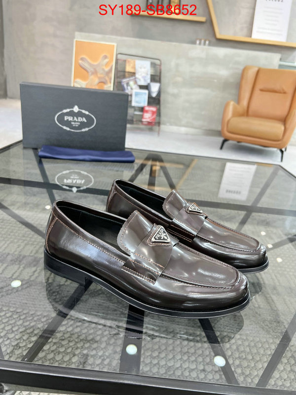 Men shoes-Prada high quality replica designer ID: SB8652 $: 189USD