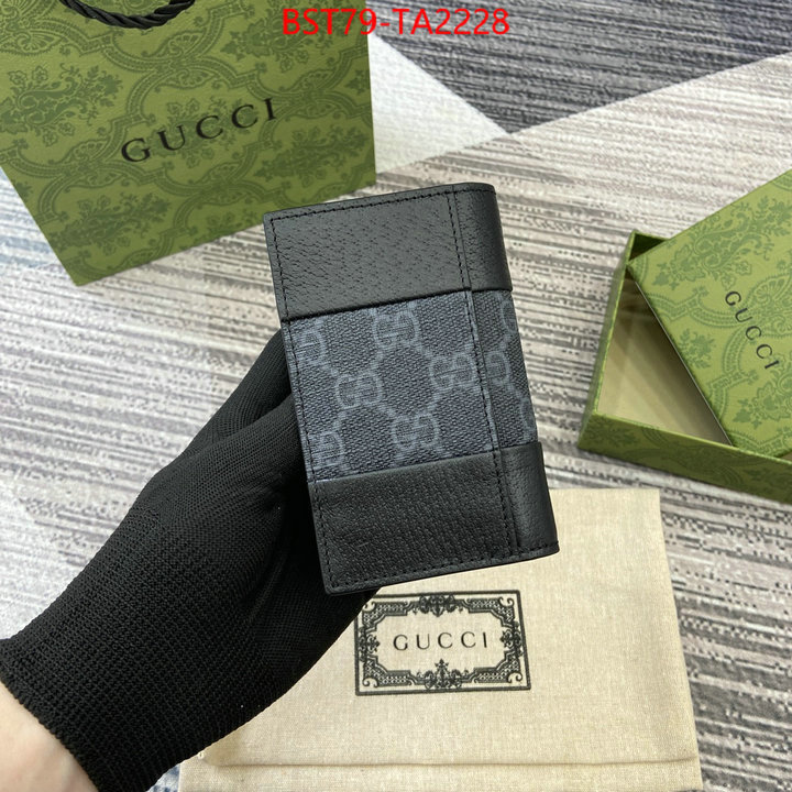 Gucci Bags(TOP)-Wallet- 2024 aaaaa replica 1st copy ID: TA2228 $: 79USD,